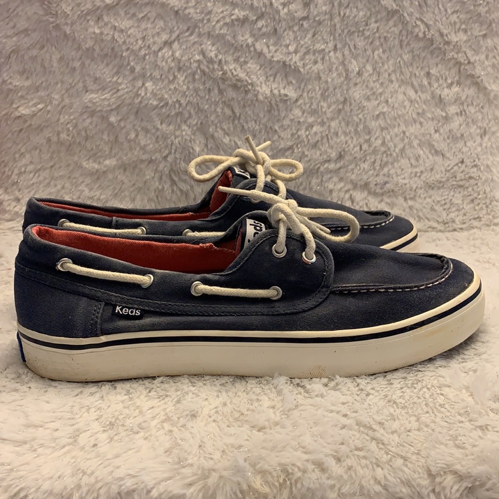 Women Blue Canvas Shoes 8
